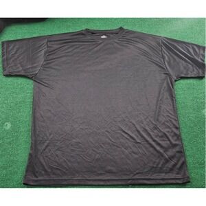 Power Tek Black Polyester TShirt Mens Size L Athletic Quick Dry‎ Sportswear